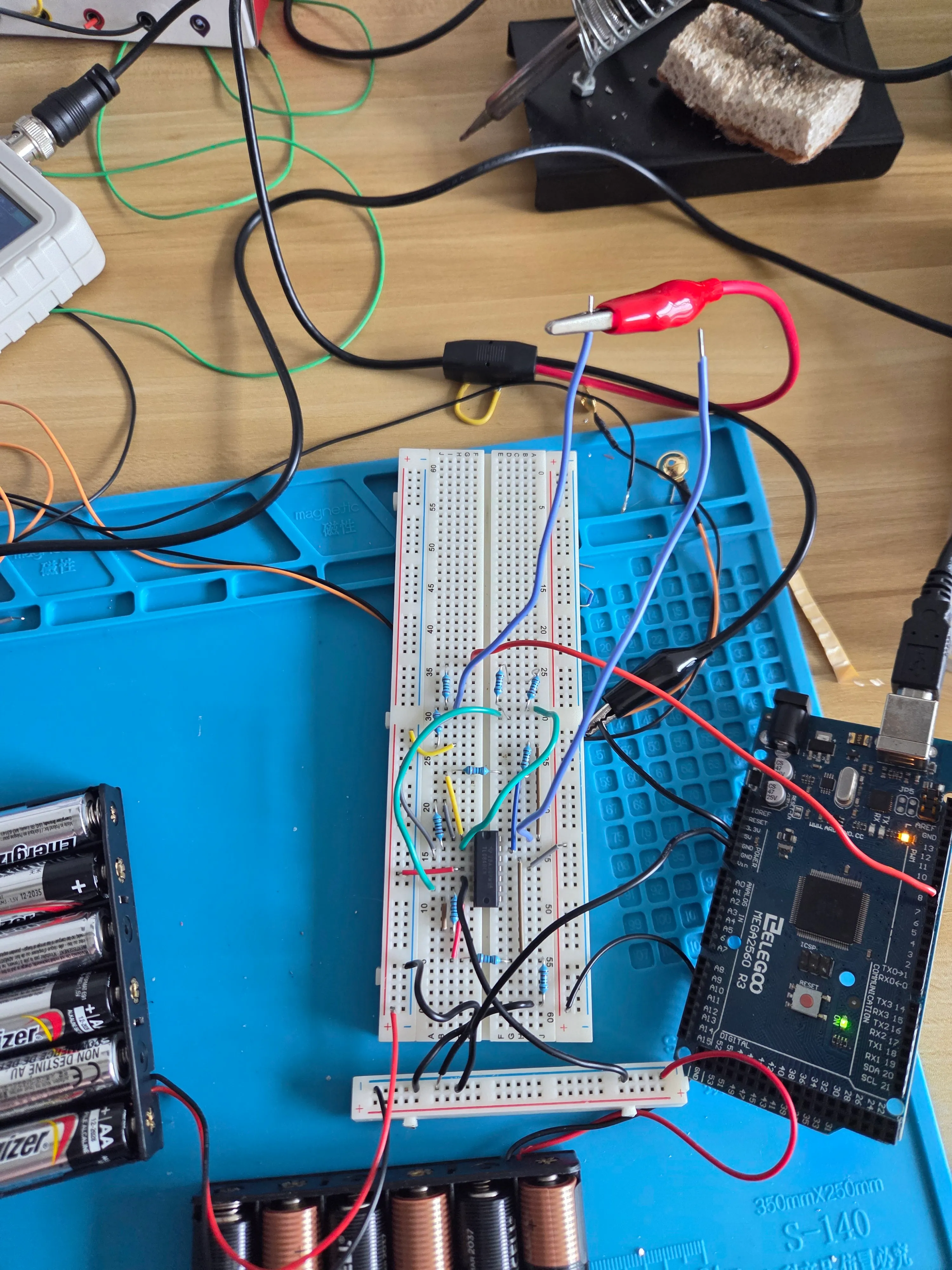 wired up